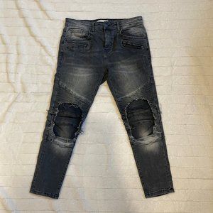 Zara Black Denim Jeans